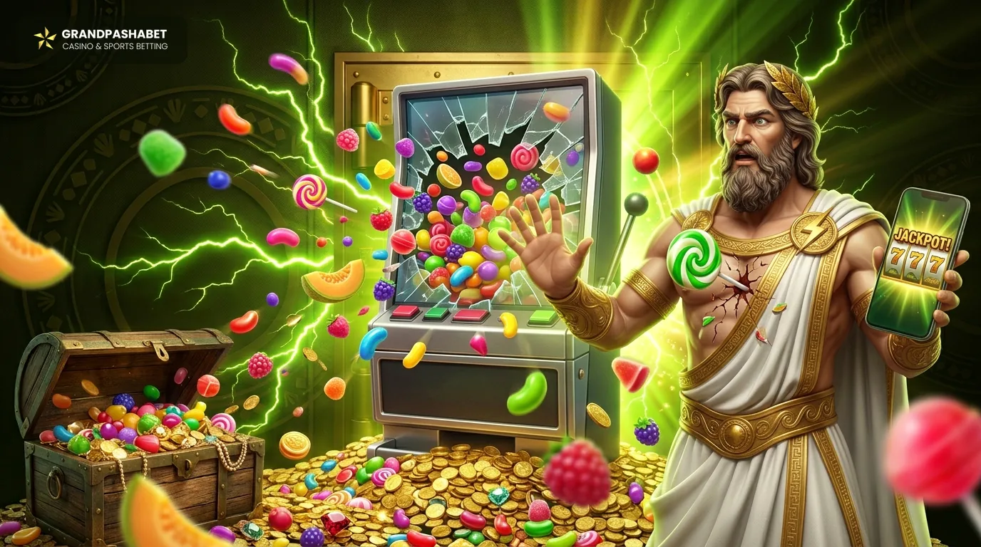 Grandpashabet slot salonu — şeker patlamalı slot makinesi ve jackpot